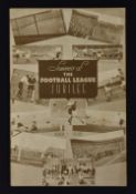 1938/39 Football League jubilee fund Football Programme Chelsea v Preston North End at Stamford