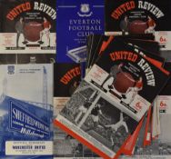 1963/64 Manchester United complete season of home football programmes (league, cup, European cup
