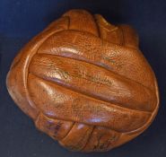 Springboks v Newcastle Signed Leather Football includes players Botha, Warren, Salter, Kloner,