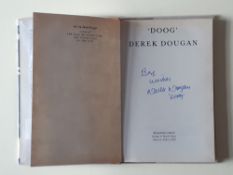 Signed Derek Dougan's 'DOOG' Book signed to the title page, HB with DJ appears in good condition
