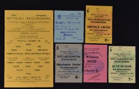 1965/66 Wolverhampton Wanderers FA Cup match tickets v Altrincham, Sheffield United, Manchester