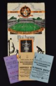 1950's Wolverhampton Wanderers football tickets to include 1949/50 Plymouth Argyle (FAC),