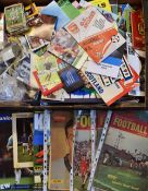 Quantity of Mixed Football Ephemera includes programmes, cards and other items, worth a good sort