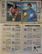 1971/72 The Sun Soccer Stamp album with 164 pages, all stamps are all neatly inserted and it is