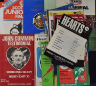 Collection of Hearts friendly home Football Programmes to include 1971/72 Gornik, 1975/76 Roda,