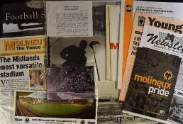 Wolverhampton Wanderers Molineux ground including the history, many photographs regarding the