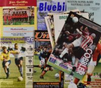 1998/99 Wolverhampton Wanderers away friendly Football Programmes Northampton Town, Bromsgrove