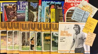 1978/79 Wolverhampton Wanderers home Football programmes (27) plus John McAlle testimonial (