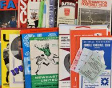 1970/71 Wolverhampton Wanderers away match football programmes (23) plus Texaco aways Dundee,