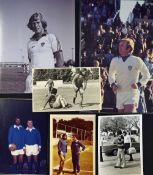 Early 1970s George Best Photographs depicting Best Jewish Guild Colours, with relaxed scenes, plus a