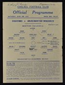 1941/42 War South v War North Cup Winners challenge match at Chelsea, Brentford v Wolverhampton