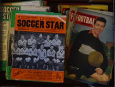 Collection of Charles Buchan's Football Monthly late 1950's to mid 1960's plus a collection of