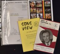Wolverhampton Wanderers in Scotland Football programmes 1970/71 Hearts (Texaco final), 1992