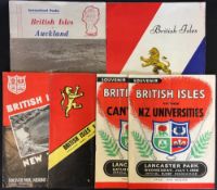 1959 British & Irish Lions Rugby New Zealand tour programmes - v Hawkes Bay, Auckland, N.Z.