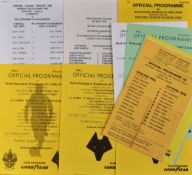 Wolverhampton Wanderers Reserves v Liverpool Football programmes for seasons 1968/69, 1970/71,