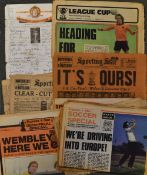 Collection of newspapers all relating to Wolverhampton Wanderers with match reports/photos of 1949