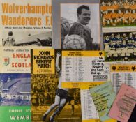 Mixed Football memorabilia to include Ted Farmer testimonial Football Programme, John Richards