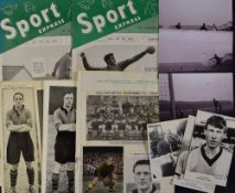 Collection of Wolverhampton Wanderers memorabilia to include player photos, match action photos,