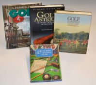 Golf Collecting Reference Books - one signed (4) - to incl Henderson and Stirk classic -