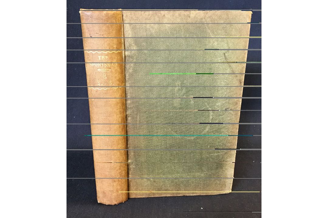 The Sportsman Book 1843 Vol VIII January to June published Joseph Rogerson London, illustrated - Image 1 of 3