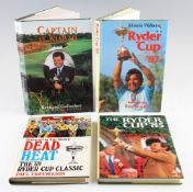 Ryder Cup Golf Books (4)- to incl 