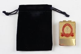 Vijay Singh - 1998 (80th) US PGA Golf Championship official enamel money clip - played at Sahalee