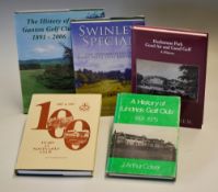 Golf Club History/Centenary Books (5) - mostly middle England to incl 