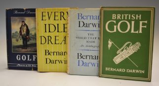 Darwin, Bernard Golf Books (4) -
