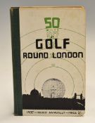 London Golf Clubs Annual 1937 - 