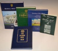 Golf Club and Society History Books (4) to include 