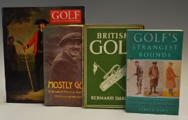 Golf History and Anthologies (4) - to incl Bernard Darwin - 