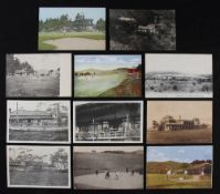Collection of 10x Asian Golf Club postcards from 1904 onwards to incl Shanhai GC, Upat Golf Links,
