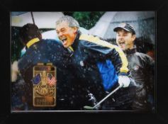 Darren Clark - 2006 European Ryder Cup Official players enamel money clip display - c/w colour