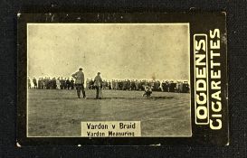 Ogdens Tabs real photograph golf card - titled 