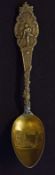 Lacrosse - Sterling Silver Lacrosse Tea Spoon with lovely embossed handle depicting Lacrosse