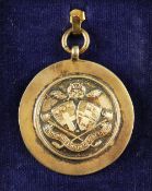 1955 Yorkshire Amateur Golf Championship Winners Medal - engraved on the reverse 