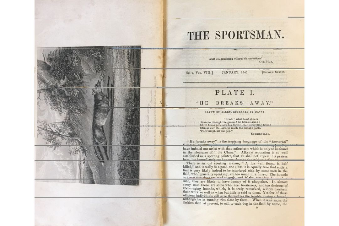 The Sportsman Book 1843 Vol VIII January to June published Joseph Rogerson London, illustrated - Image 2 of 3