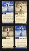 John Cotton Ltd., Edinburgh Golfing Cigarette Cards titled Golf Strokes C & D Flicker Series c.