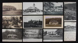 Collection of 11xEuropean golf club and golf links postcards from the early 1900's onwards to incl