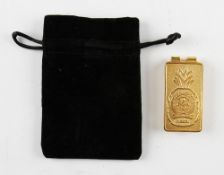 Tiger Woods - Scarce US PGA Grand Slam of Golf Championship official money clip - played at Poipu