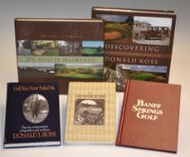 Dr. Alister Mackenzie and Donald Ross golf books (4) - to incl 