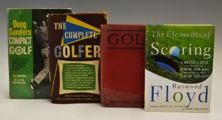 Golf Instruction Books from 1914 onwards one signed (4) -to include Arnaud Massy-