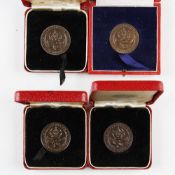 4x England Full International Amateur Golf Team bronze participation medals - awarded to Sam
