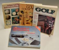 Golf Collecting Reference Books - 2x signed (4) - to incl John and Mort Olman-