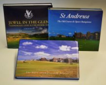 Gleneagles and St Andrews golf books (3) to incl 