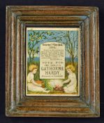 Scarce colour printed electioneering card for J.S. Gathorne Hardy - Conservative candidate for Rye