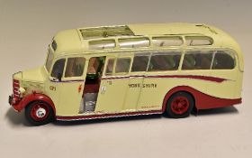 Original Classics Bedford OB Coach Diecast Model 'West Yorkshire' scale 1:24 CP1, FWW 596, limited