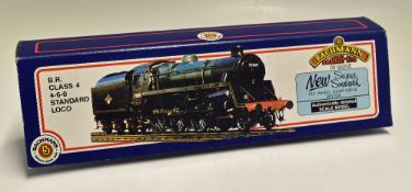OO Gauge Bachmann Branch-Line 31-103 Class 4 4-6-0 75020 Black Livery Double Chimney Locomotive