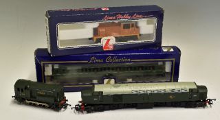 OO Gauge Lima L204617 Class 121 BR Locomotive plus L201656 Diesel Locomotive both boxed plus L205108
