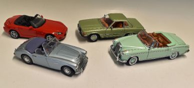 Selection of 1:18 Scale Diecast Models to include Sun Star Mercedes-Benz 220SE and 350SL together